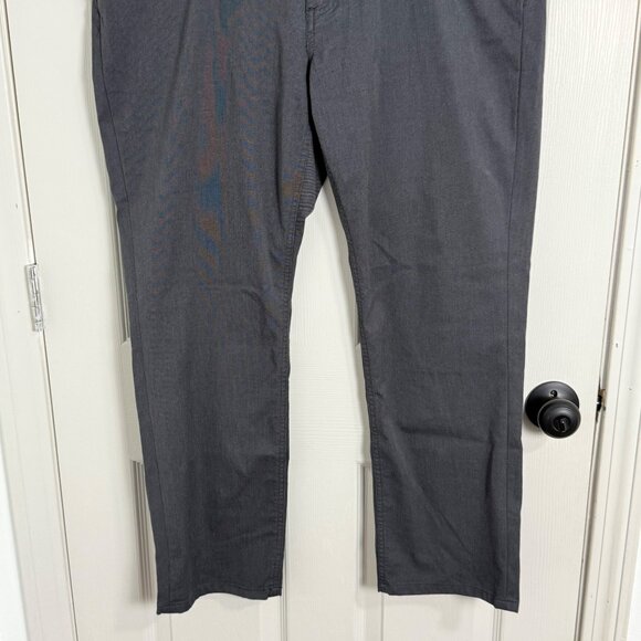 English Laundry Pants Mens 38x30 Gray 5 Pocket Straight Leg Comfort Chino - Picture 4 of 13